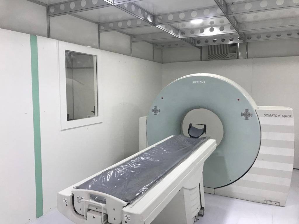 Unidade Móvel Tomografia - Fabricante Eco X